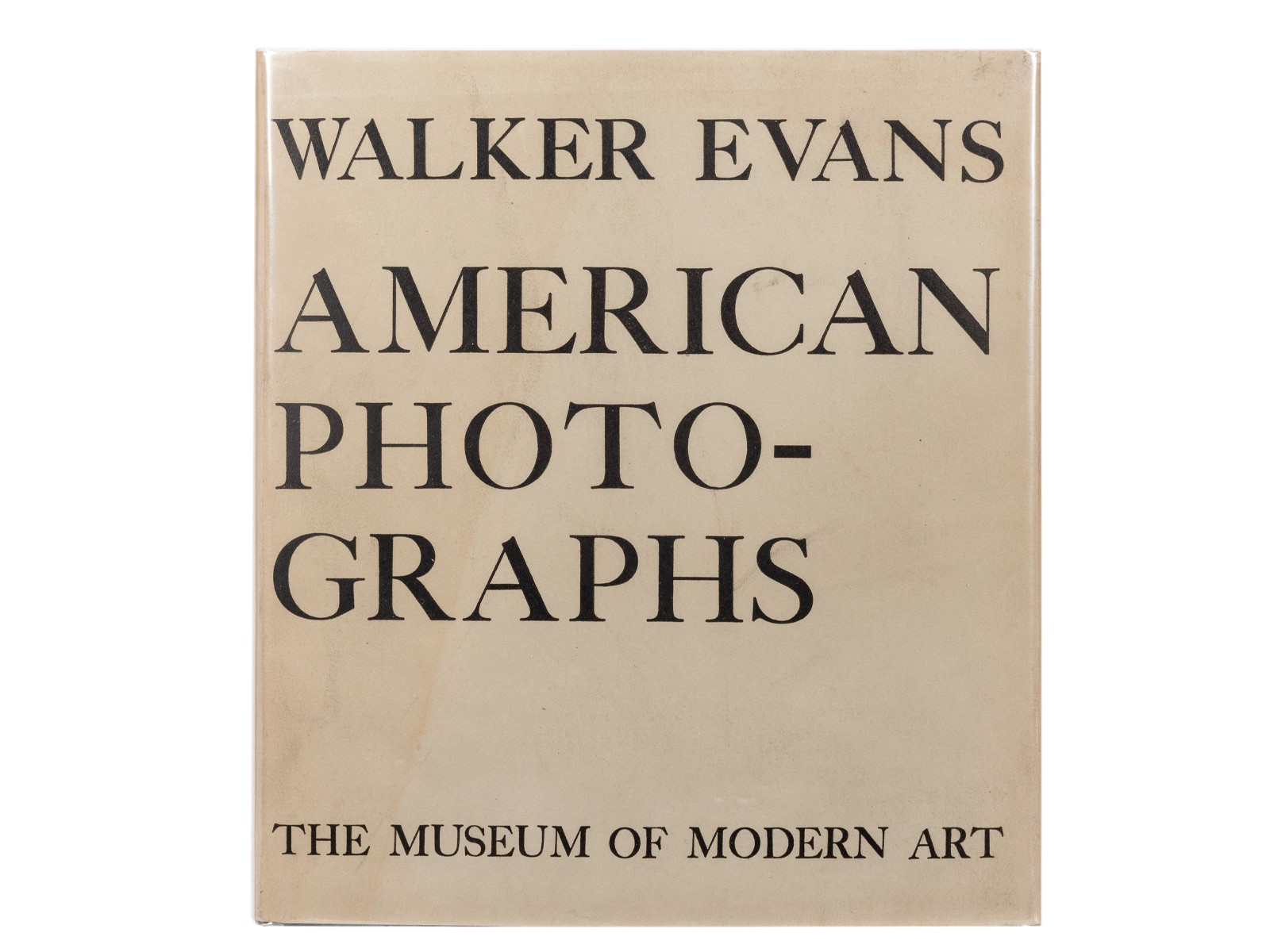 Walker Evans's American Photographs