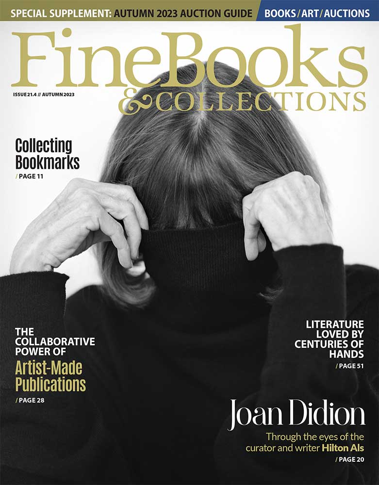 Fine Books & Collections Magazine Cover
