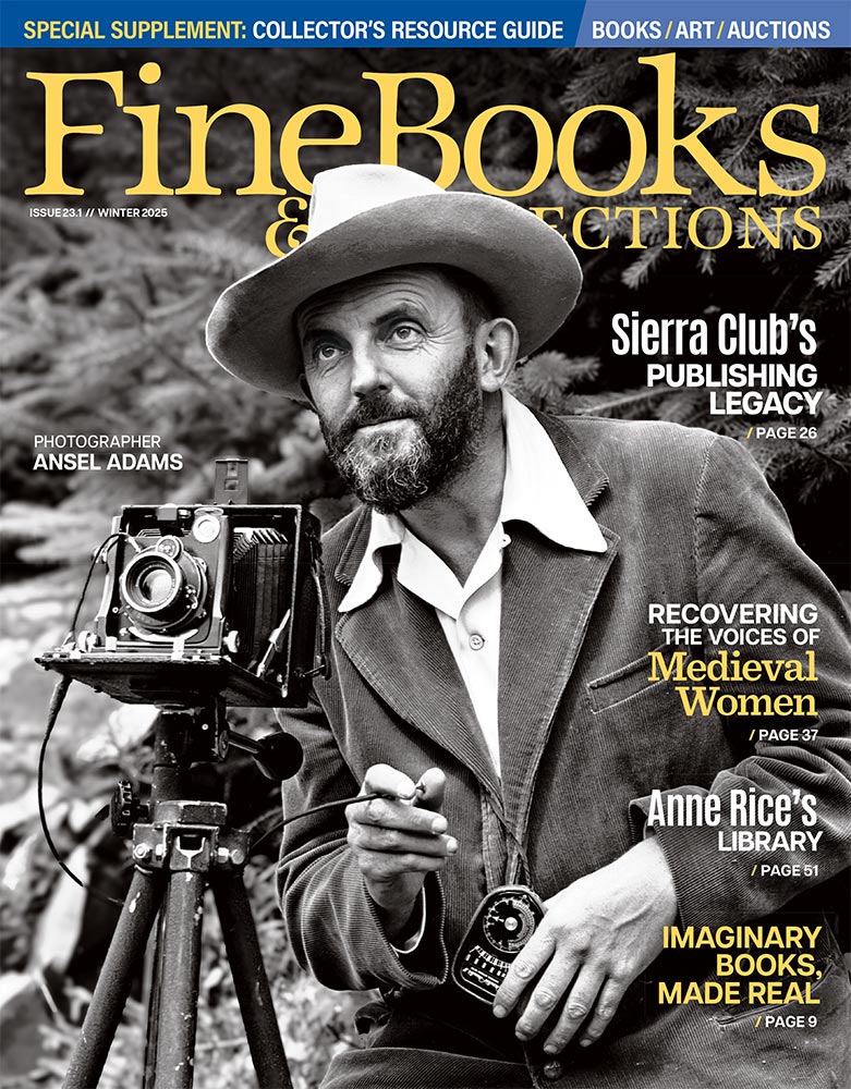 Fine Books & Collections Magazine Cover