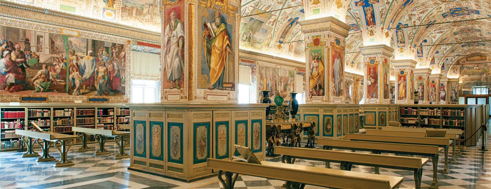 Sistine Hall at the Vatican Library