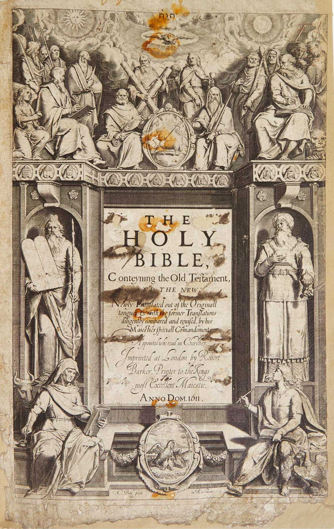 Rare King James Bible First Edition to Auction