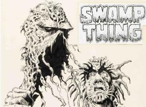 Rick Veitch and Tom Yeates, Swamp Thing #66 cover original art