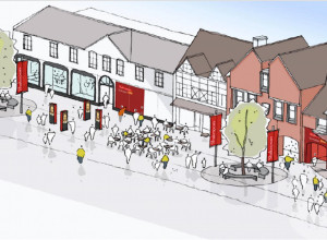 Artists' impression of the new Learning & Community Hub.