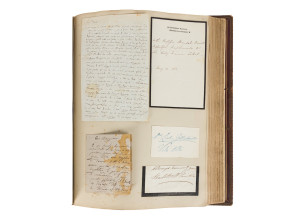 Lord Stanley’s autograph album