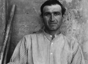 Paul Strand, Young Farmer, Luzzara, Italy, 1953