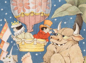 Original poster artwork for the John F. Kennedy Center's Imagination Celebration