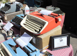 Typewriters at International Printing Museum
