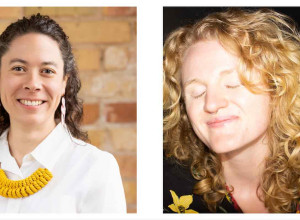 L: Ellen Mueller R: Sarah Evenson