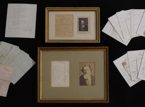 Part of the John Ruskin letters archive