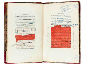 Dombey and Son reading copy owned by Dickens
