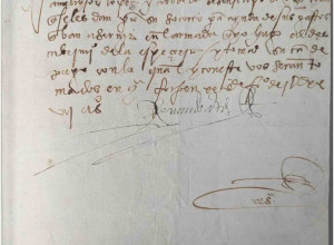The front of the repatriated manuscript