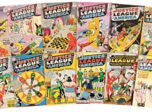 Justice League of America Numbers 1-100 is one of the lots in the PBA auction