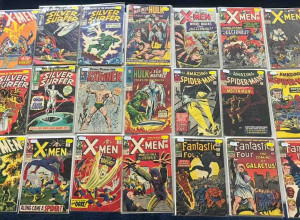 Part of the comics collection coming to auction this month