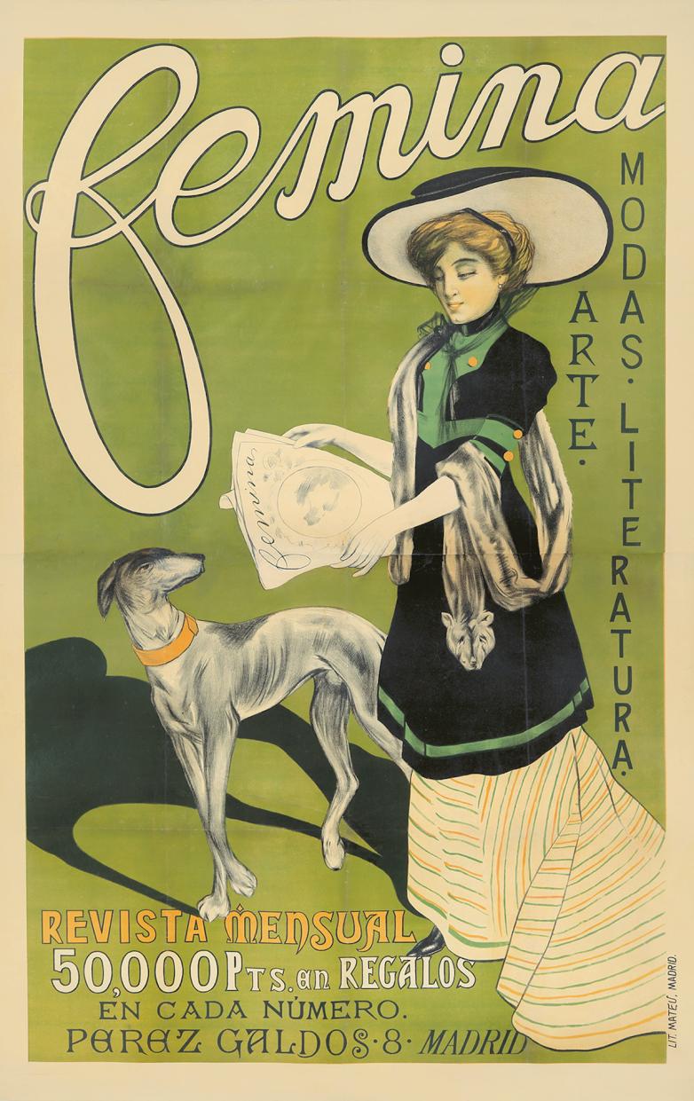 French Vintage Ad for Dealer of Posters, Prints & Books by Marie, 1897 -  Vintage Posters By La Belle Epoque