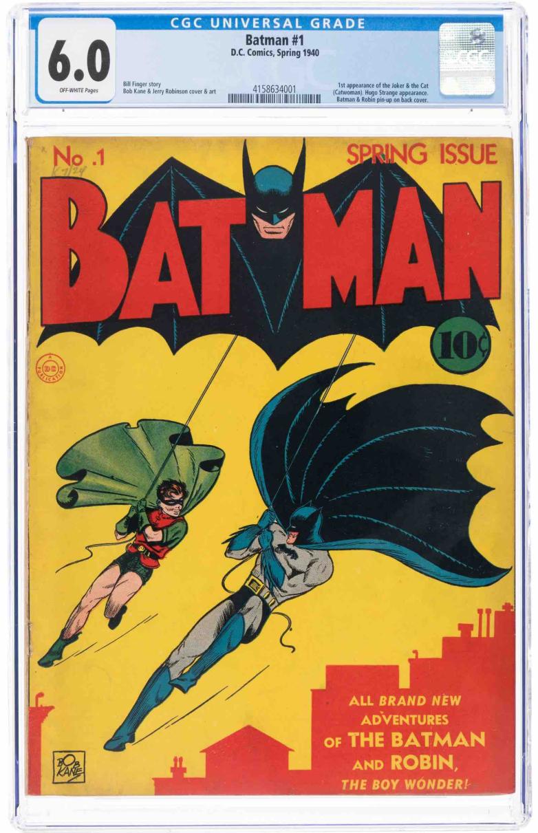 Comic Book and Comic Art Auction Tops $13.5 Million