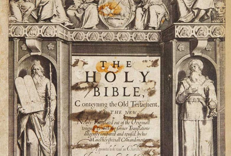 Rare King James Bible First Edition to Auction