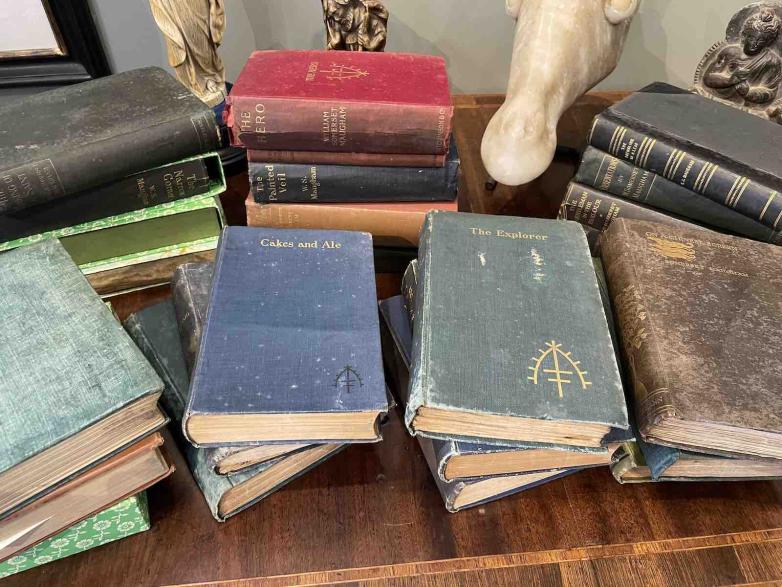 Set of Somerset Maugham Antique Books – Maison Maison Design