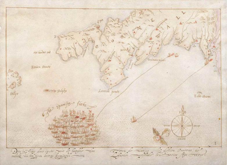 Rare Spanish Armada Maps on Display for the First Time