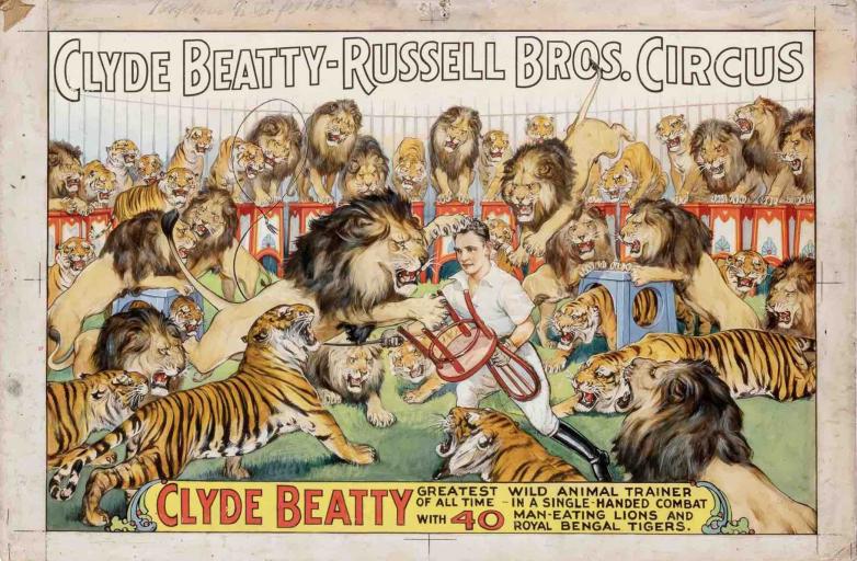 Circus Posters Prove Popular at Potter & Potter Sale