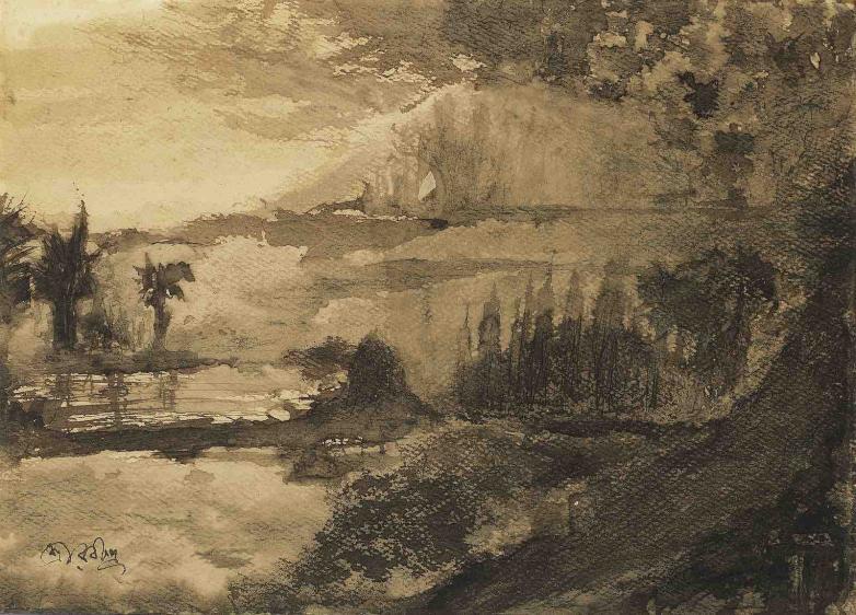 Nobel Prize in Literature Winner Rabindranath Tagore Paintings to Auction