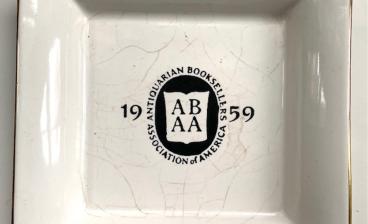 ABAA-branded ashtray ca 1950s