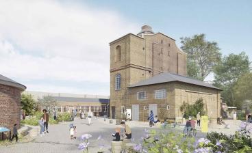 Impression of the new Quentin Blake Centre for Illustration 