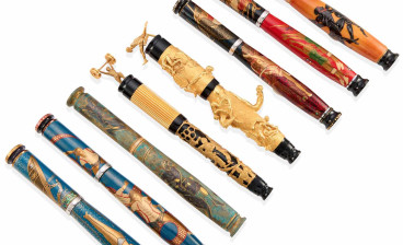 Looiminchay, a group of eight rare limited edition fountain pens