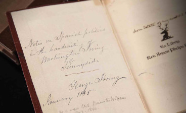 Washington Irving's politics notebook