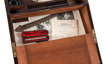 Charles Dickens's travel writing desk