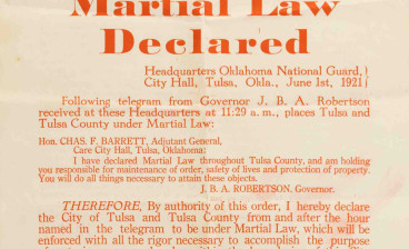 Detail of the martial law broadside