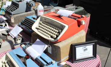 Typewriters at International Printing Museum