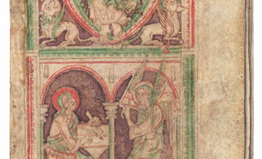 The St-Benet Holme Apocalypse. Berengarus, Expositio super septem visiones libri apocalypsi. Manuscript in Latin on vellum. England, probably Norfolk, late 11th or early 12th century.