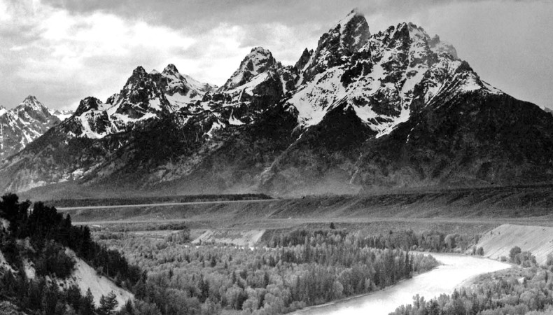 Ansel Adams, The Tetons and the Snake River (1942)