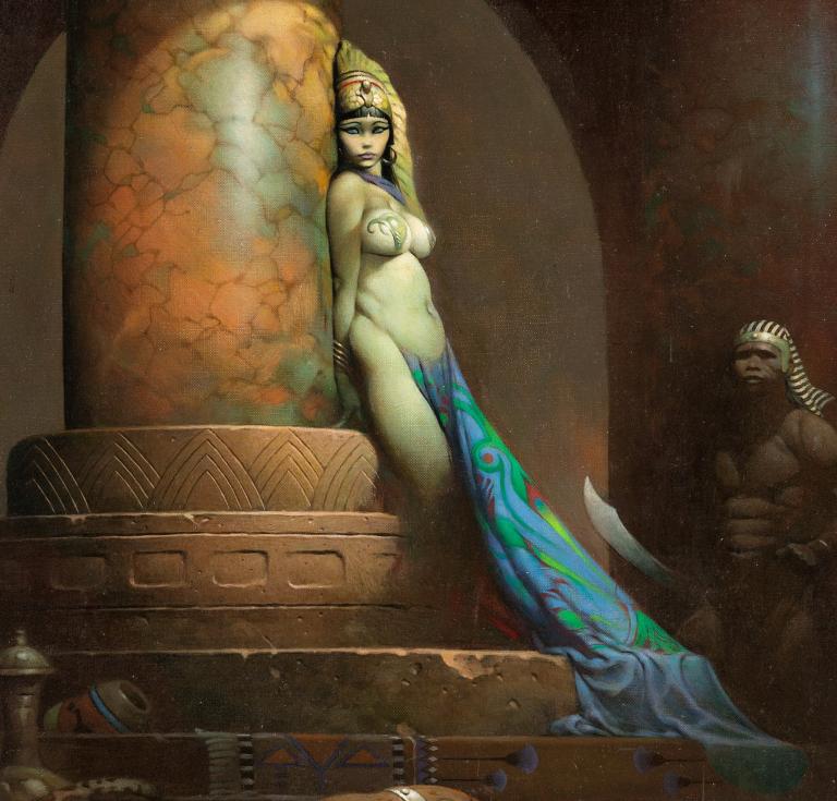 Frazetta Egyptian Queen