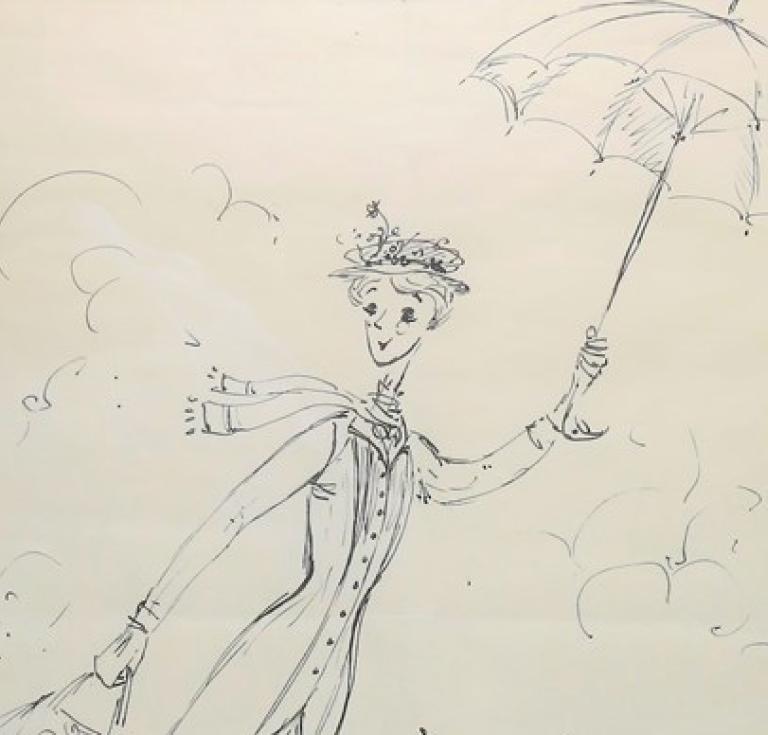 Mary Poppins illustration