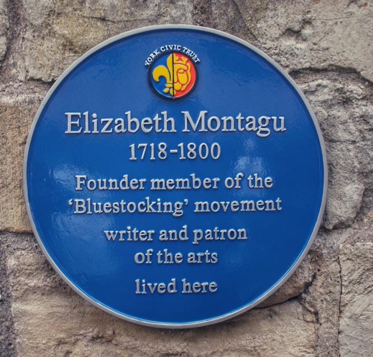 Montagu Blue Plaque