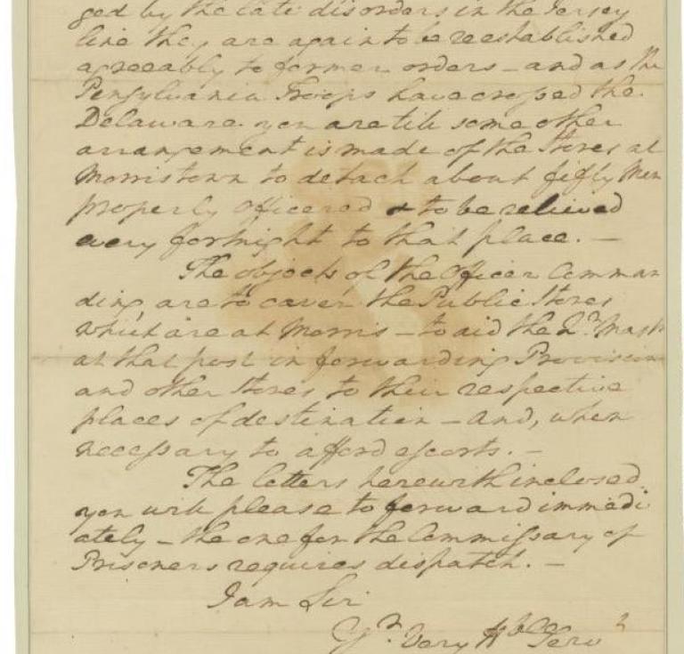 Washington letter