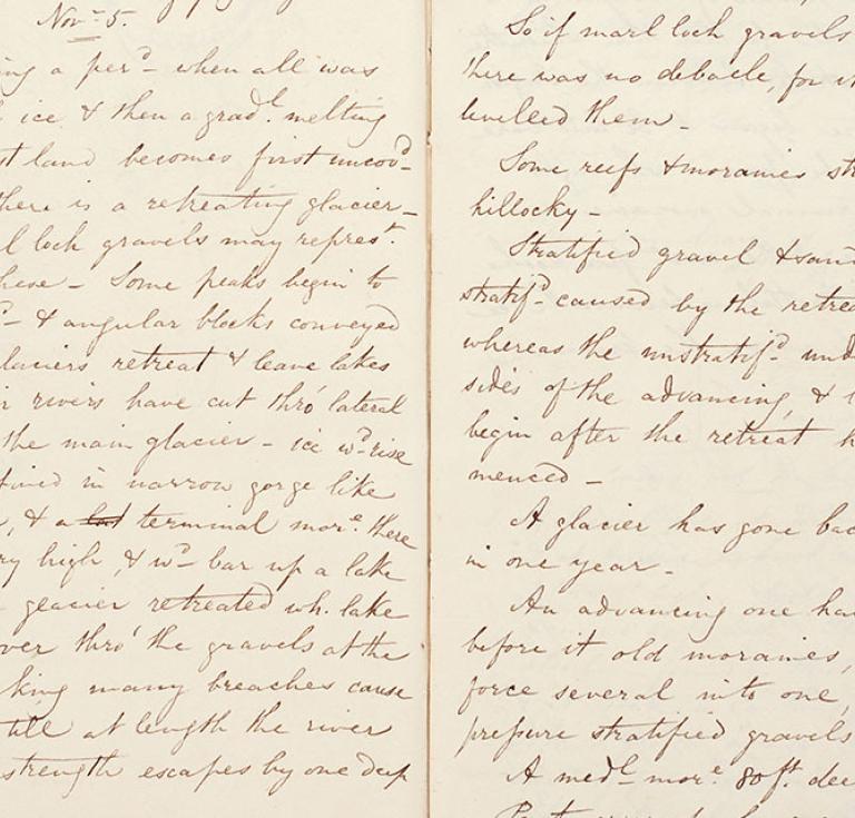 Lyell's notebooks