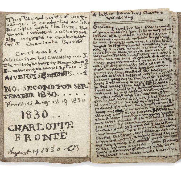 Charlotte Brontë little book