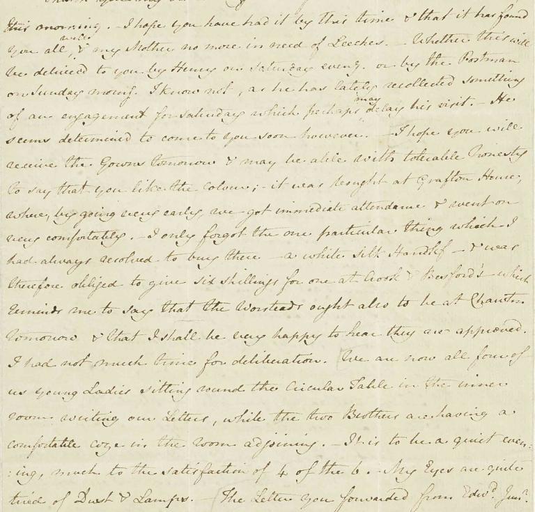 Austen letter