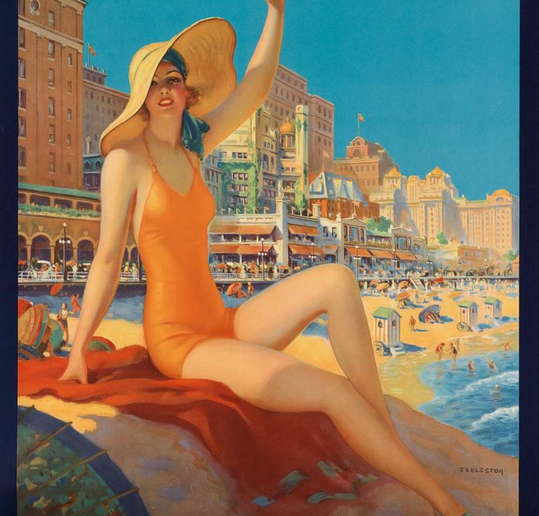 Atlantic City / Pennsylvania Railroad poster