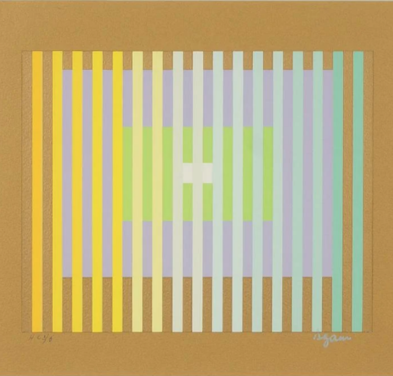 Nine X Three X Five by Yaacov Agam