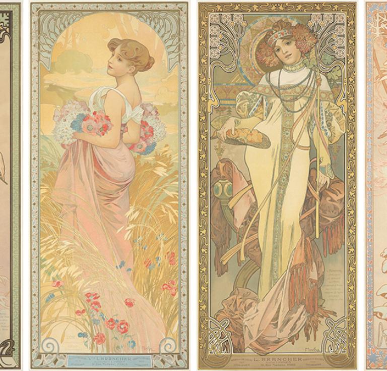 Mucha's The Seasons