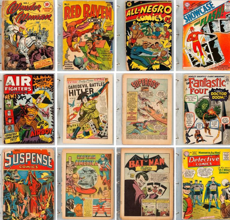 Q Collection of Comic Books