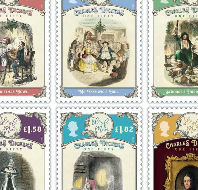 Charles Dickens stamps