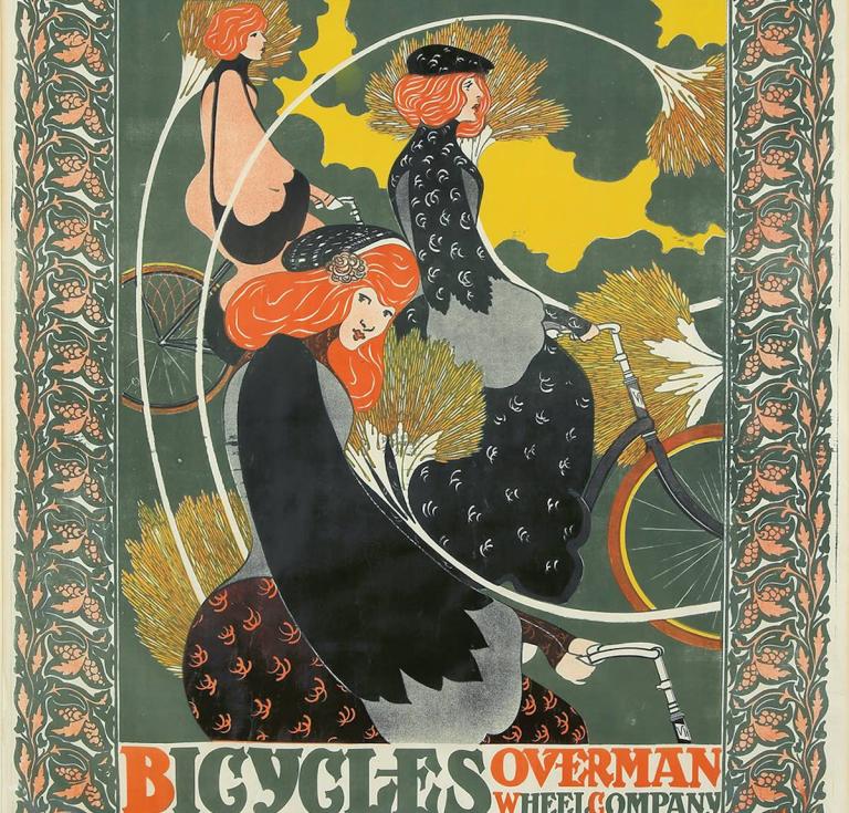 Victor Bicycles / Overman Wheel Co. poster