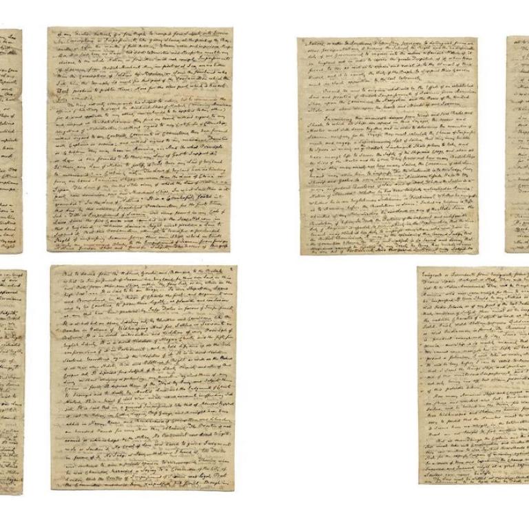 John Adams manuscript letter