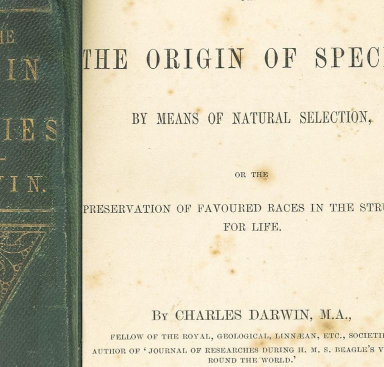 Darwin Origin of Species first edition