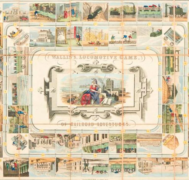 Wallis' Locomotive Game of Railroad Adventures