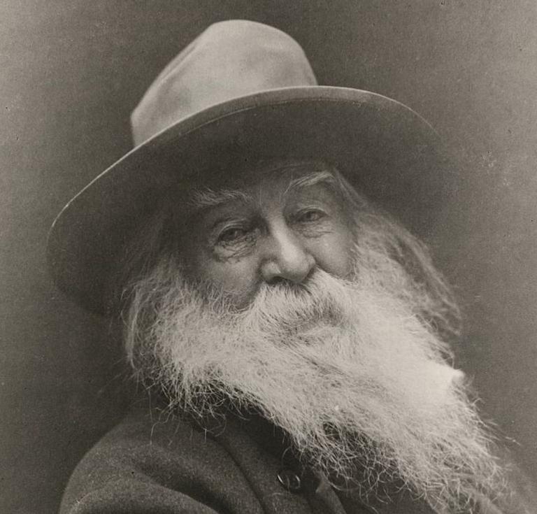 Walt Whitman, photographed by George C. Cox in 1887